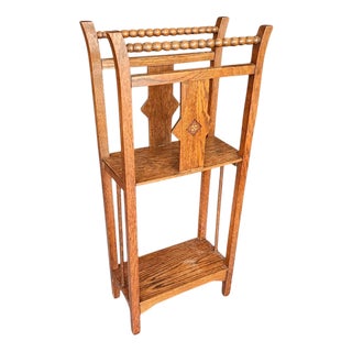 Oak Side Étagére, 1940s For Sale