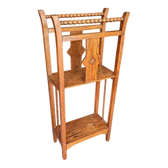 Oak Side Étagére, 1940s For Sale