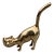 Brass Mid Century Cat Figure For Sale