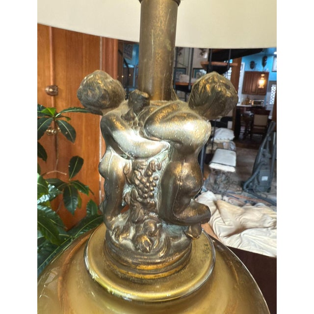 1950s 1950s Hollywood Regency Style Table Lamp For Sale - Image 5 of 12