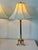 1960s Mid Century Attributed to Frederick Cooper Brass Candlestick Style Table Lamps on Tripodal Legs With Paw Feet For Sale - Image 11 of 11