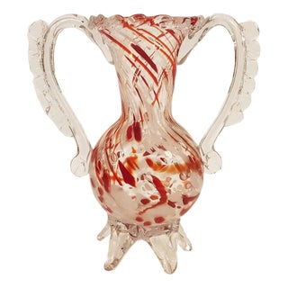 Glass Vase from Gordiola, Mallorca, 1950s For Sale