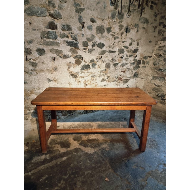 French Oak Table, 1960s For Sale - Image 14 of 18