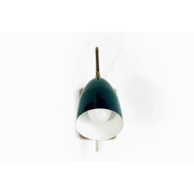 Blue Elska Wall Mount Reading Lamps For Sale - Image 8 of 13