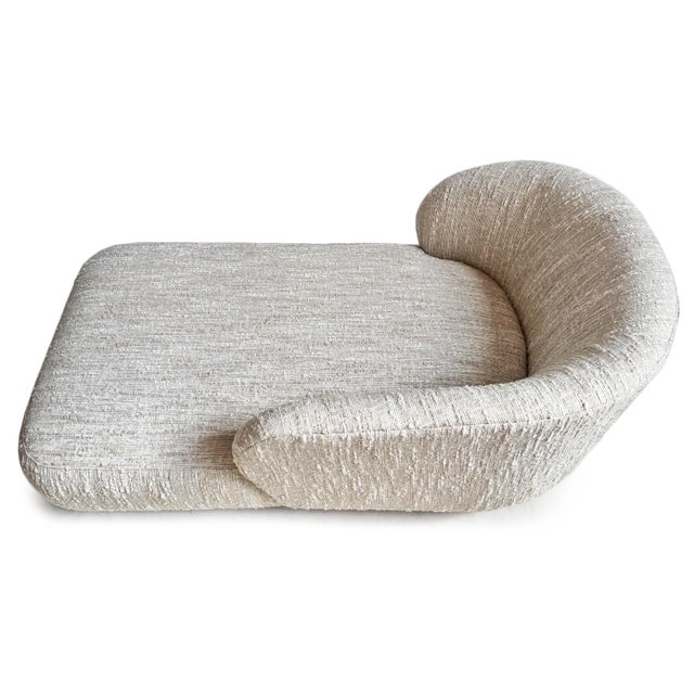 Contemporary Modern Cloud Boucle Chaise For Sale In Los Angeles - Image 6 of 11