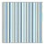 Sample - Schumacher Tybee Stripe Fabric in Ocean For Sale