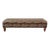 Vintage Mid-Century Modern Upholstered Bench For Sale