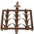 Early 19th Century Gothic Revival Wrought Iron Lectern or Music Stand With Articulated Candle Mount For Sale - Image 10 of 10