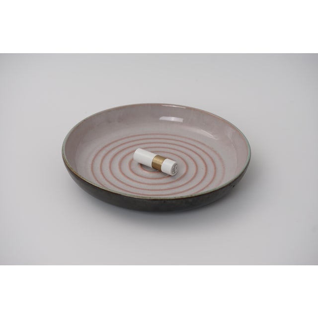 Ceramic Art Deco Ceramic Fruit Bowl by Martha Katzer for Karlsruher Majolika, 1930s For Sale - Image 7 of 12