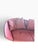 Animal Skin Vintage DS-102 Red Leather Sofa with Ottomans from de Sede, 1990s, Set of 4 For Sale - Image 7 of 9