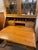 Beautiful Chippendale Early American Style chest of drawers with drop front secretary desk and bookcase/china cabinet...