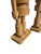 Brown Pair Life Size Woven Indoor/Outdoor Wicker/Rattan Nutcrackers by Becki Owens For Sale - Image 8 of 8