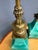 1950s Pair of Ceramic and Brass Table Lamps by Edwin Cole for Stiffel Mid Century For Sale - Image 13 of 17
