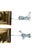 Metal Vintage French Empire Style Gold Brass Metal Urn Form Table Lamps - A Pair For Sale - Image 7 of 8