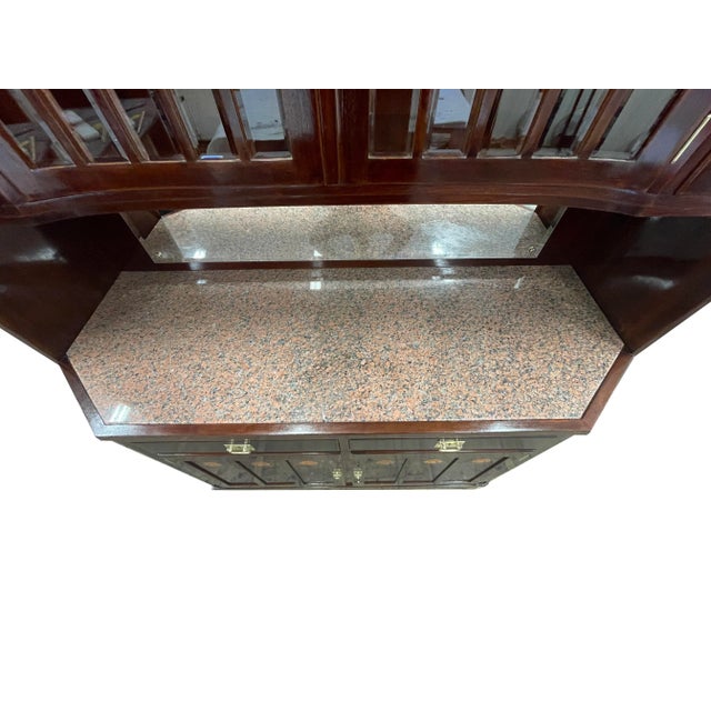 Art Nouveau Care with Intarsia, 1910s For Sale - Image 3 of 6