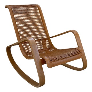 Wo Rocking Chair by Luigi Crassevig for Crassevig, 1970s For Sale