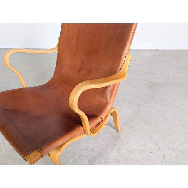 Eva Chair in Beech by Bruno Mathsson for Dux of Sweden For Sale - Image 11 of 12