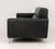 Nicoletti "Simon" Black Leather Three-Seat Sofa For Sale In New York - Image 6 of 9