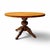 solid oak dining table / also known as a monastery table / with a sturdy central pedestal / Its heavy-duty construction...
