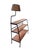 Vintage Stitched Leather Bookcase by Jacques Adnet, 1950s For Sale - Image 4 of 13