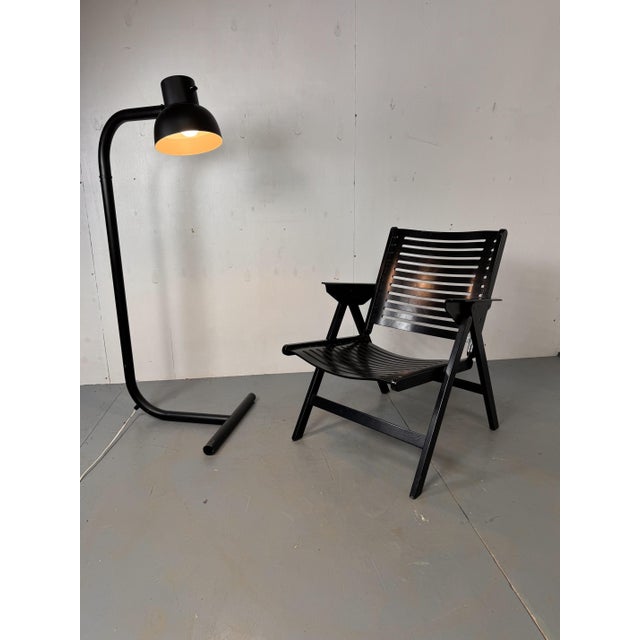 These “Rex” easy folding chairs are a design by Niko Kralj, manufactured by Stol Kamnik in Slovenia around 1960. Made of...