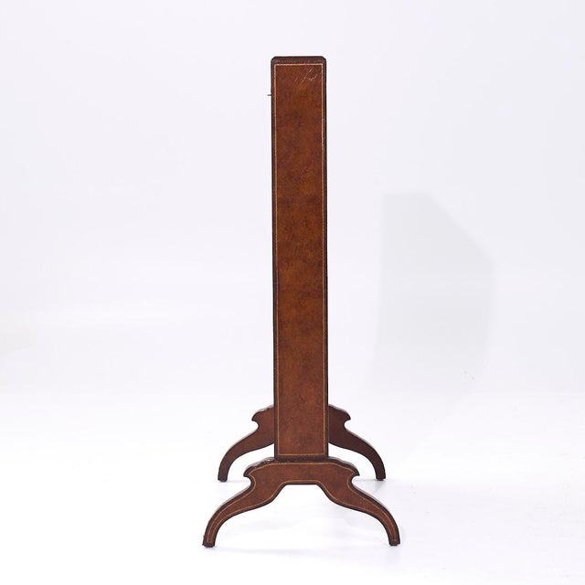 Maitland - Smith Maitland Smith Leather Fold Out Secretary Desk For Sale - Image 4 of 10