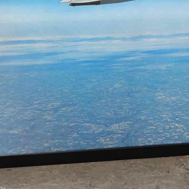 Vintage 20th Century Framed Poster of an Air France Concorde, 1980 For Sale - Image 4 of 14