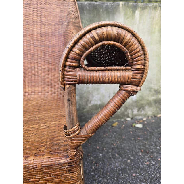 Arts & Crafts Chair in Wicker and Rattan from Dryad & Co, 1910 For Sale - Image 13 of 18