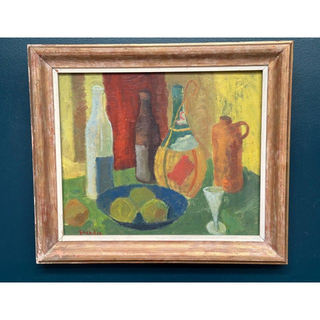 Svän Grandin, Nature Morte, 1960s, Oil on Panel, Framed For Sale - Image 16 of 18