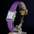 Cartier Must De Cartier Tank 2415 Japan Limited Purple Checkerboard Dial Vermeil For Sale - Image 9 of 16