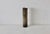 Glass Scandinavian Style Handcrafted Modern Faux Bamboo Gray Glass Vase For Sale - Image 7 of 14