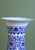 Vintage Chinese Blue and White Porcelain Tianqiuping Celestial Globe Vase - 22 Inches For Sale - Image 4 of 6