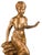 Metal 19th Century Henri Huppe 'Premier Appel' French Regule Figural Sculpture, C. 1890 For Sale - Image 7 of 10