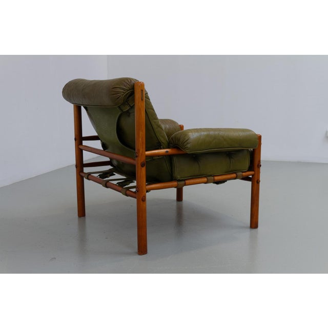 Mid-Century Modern Mid-Century Modern Scandinavian Easy Chair by Arne Norell for Arne Norell Ab, Sweden, 1970s For Sale - Image 3 of 18