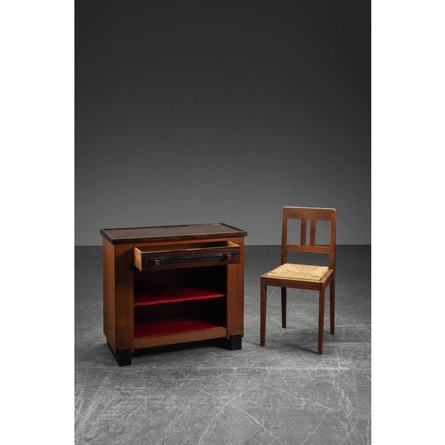 1920s Vintage Hague School Shelving by H. Wouda, 1920s For Sale - Image 5 of 16