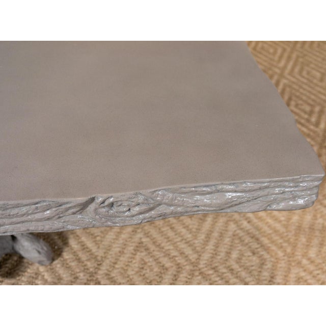 2020s Made Goods Jeffrey Coffee Table in Waxed Gray For Sale - Image 5 of 6