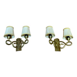 Vintage Wall Lights, 1930s, Set of 2 For Sale