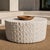 2020s Outdoor Jenga Round Coffee Table For Sale - Image 5 of 5