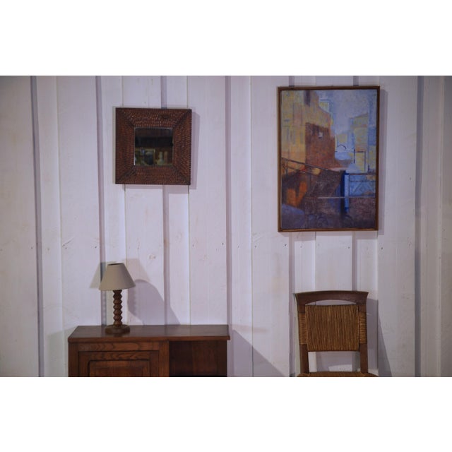 Brutalist Lamp in the style of Charles Dudouyt, 1950s, in Very Good conditions. Designed 1950 to 1959 This piece is...