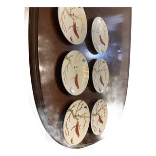 Bernardaud Birds of Paradise Salad Plates - 6pcs with Box For Sale