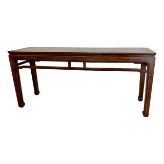 Vintage Henredon Chinoiserie/Ming Style Sofa Table/Console For Sale