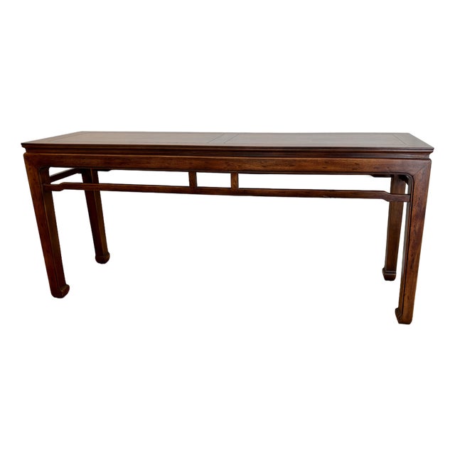 Vintage Henredon Chinoiserie/Ming Style Sofa Table/Console For Sale