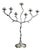 Vintage Candleholder in Aluminum, 1970s For Sale