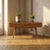 A distinctive vintage mid-century cabinet featuring a compact rectangular form, two spacious front drawers, and a...