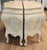 Late 20th Century Grand French Provincial Cream Bombé Commodes, Pair For Sale - Image 15 of 16