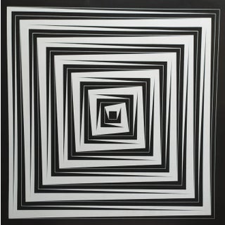 Marcello Morandini, Cinetic Lithograph, 1974 For Sale