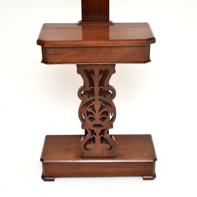 Antique Victorian Tree Hall Stand, 1870s For Sale - Image 9 of 13