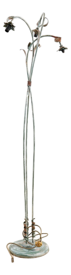 Metal 3-Light Floor Lamp