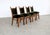 Mid-Century Modern Art Deco Dining Chairs, 1940s, Set of 4 For Sale - Image 3 of 14