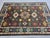 Textile Brown and Teal Kazak Rug With Star Medallion, 5'8" X 7'9" For Sale - Image 7 of 15